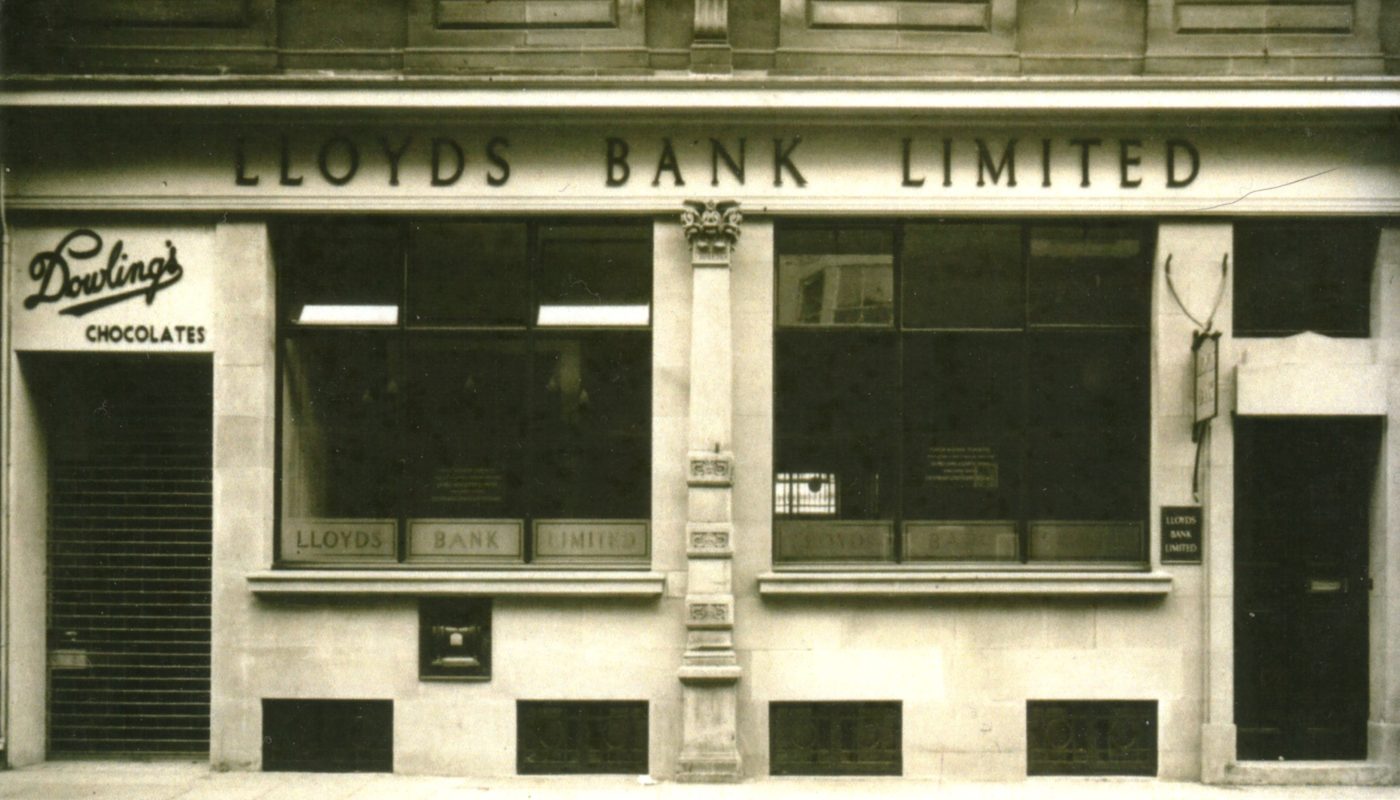 Lloyds Bank, St Nicholas Steet in 1937.