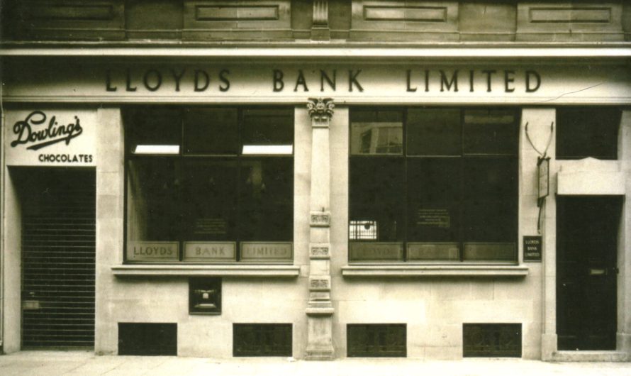 Lloyds Bank, St Nicholas Steet in 1937.